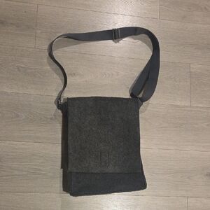 Crate And Barrel Felt Messenger Bag